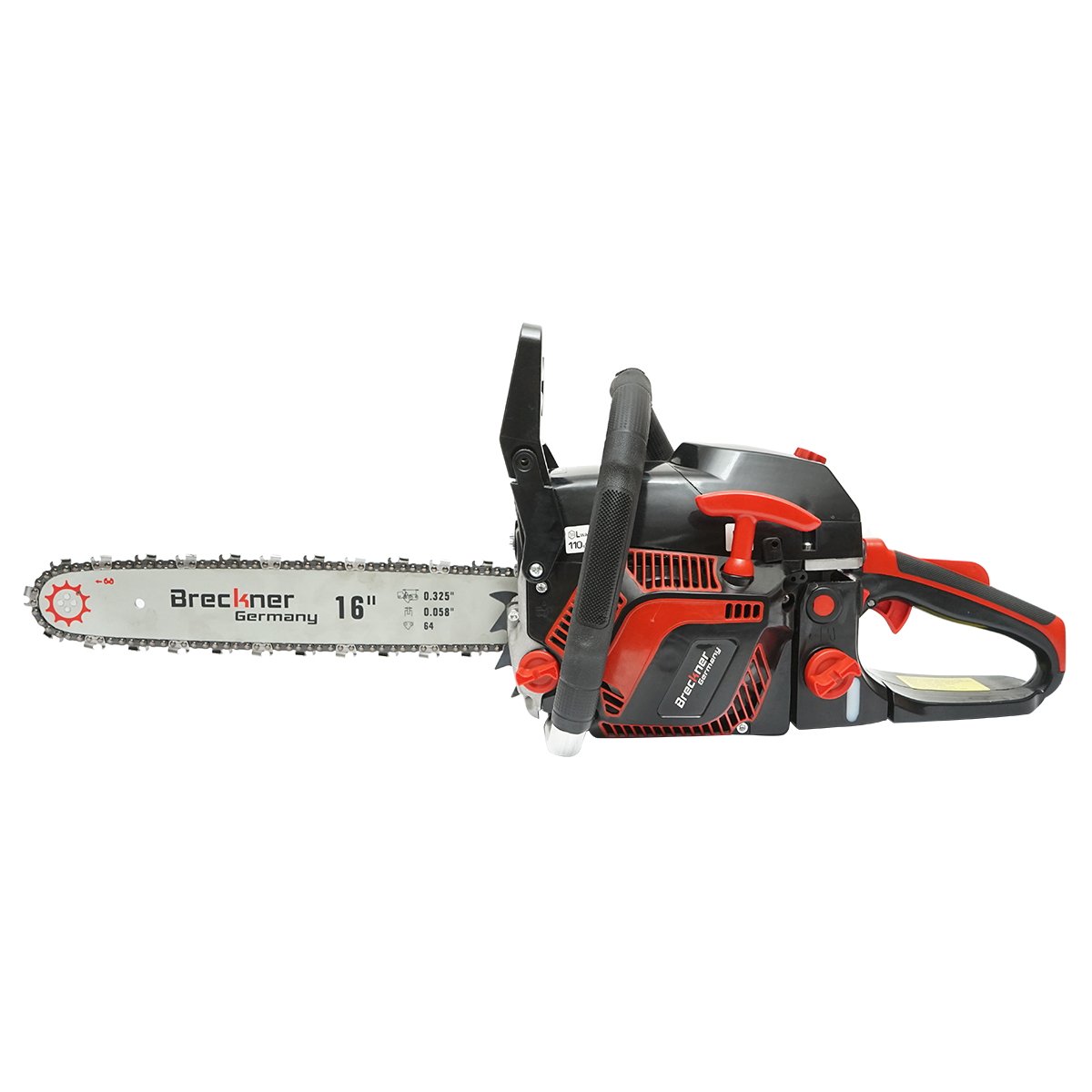 Motoferastrau, drujba 2 timpi, 52cc, 3CP, 8500rpm cu lama 16 inch(40cm) Breckner Germany